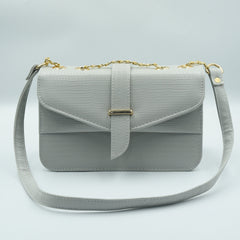 Stylisha crossbody chain bag - Grey